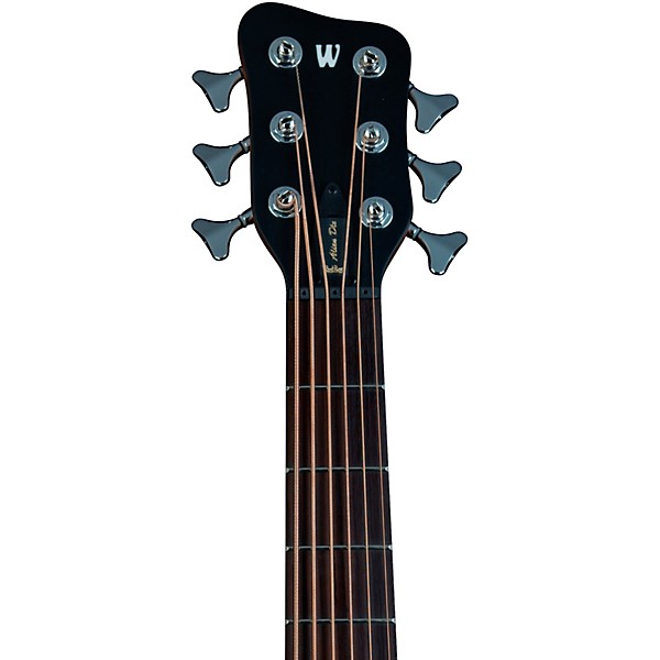 Warwick Alien Deluxe 6-String Acoustic-Electric Bass Natural Hi Polish