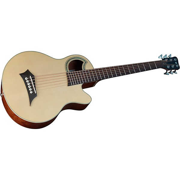 Warwick Alien Deluxe 6-String Acoustic-Electric Bass Natural Hi Polish