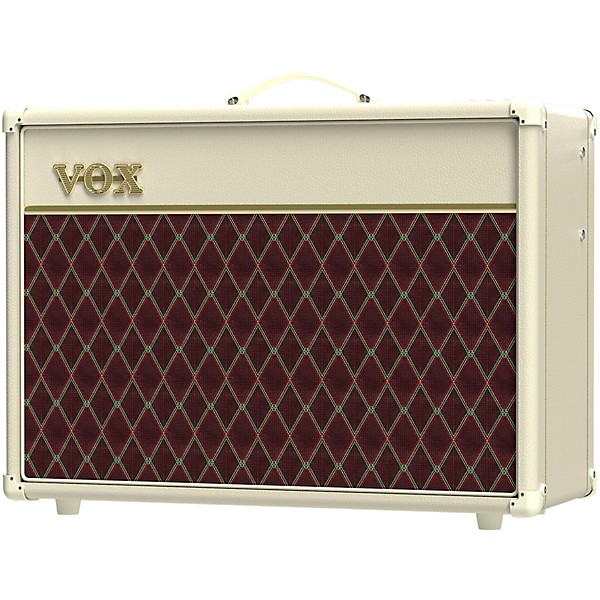VOX AC15 15W 1x12 Tube Guitar Combo Amp Cream | Guitar Center