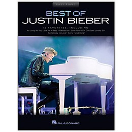 Hal Leonard Best of Justin Bieber for Easy Piano