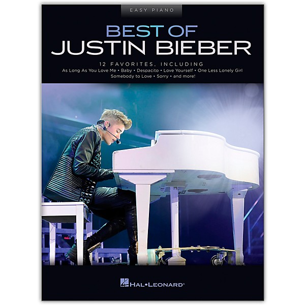 Hal Leonard Best of Justin Bieber for Easy Piano