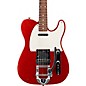 Fender Custom Shop Deluxe Journeyman Relic Twisted Telecaster Bigsby Electric Guitar Red Sparkle thumbnail