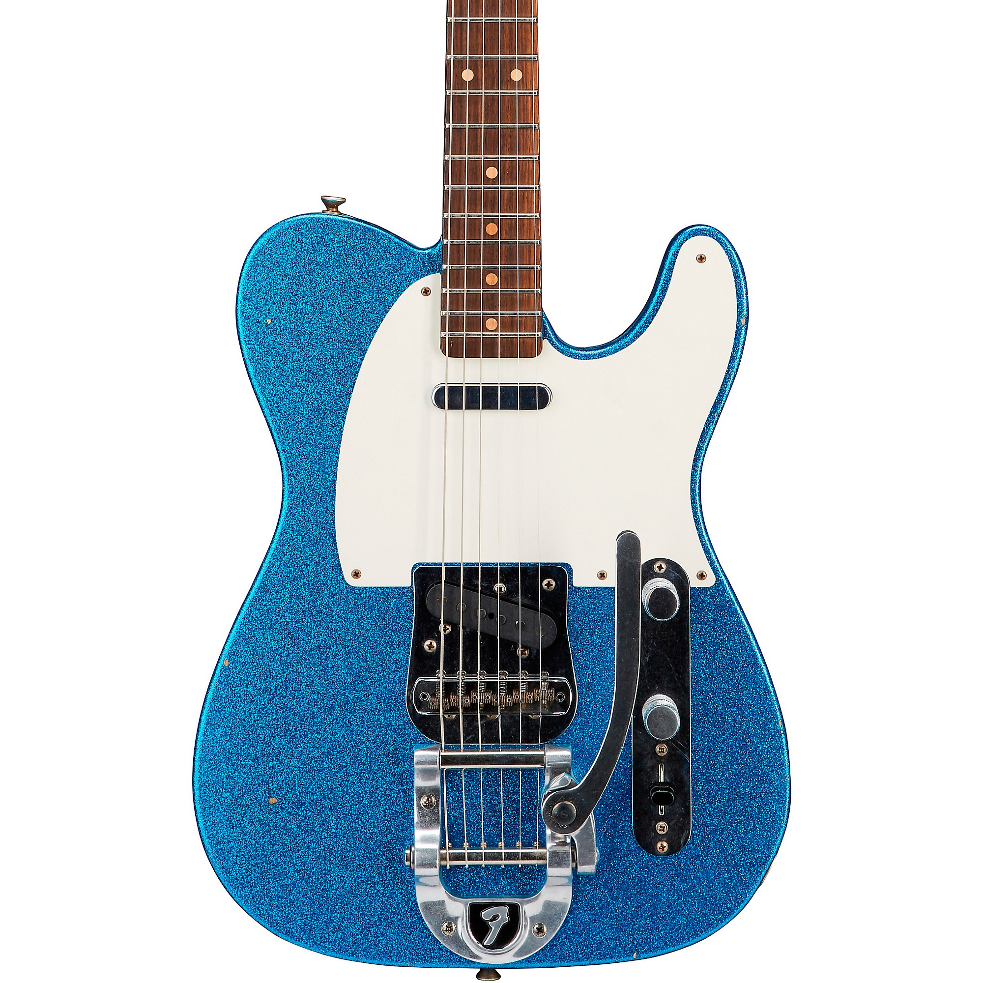 Platinum Fender Custom Shop Deluxe Journeyman Relic Twisted