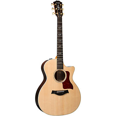Taylor 414Ce V-Class Special-Edition Grand Auditorium Acoustic-Electric Guitar Natural for sale