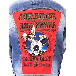 Dragonfly Clothing Jimi Hendrix - Mayall - King - Flying Eye Womens Denim Jacket Large