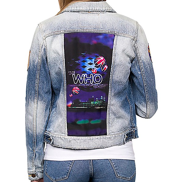 Dragonfly Clothing The Who - Madison Square Garden - Womens Denim Jacket Medium