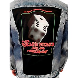 Dragonfly Clothing Rolling Stones at Wonderland - Lucky Dice - Womens Denim Jacket Large