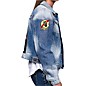 Dragonfly Clothing Rolling Stones at Wonderland - Lucky Dice - Womens Denim Jacket Large
