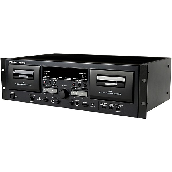 TASCAM 202MKVII Double Cassette Deck With USB Port