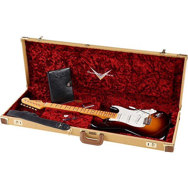 Fender Custom Shop Jimmie Vaughan Signature Stratocaster Electric Guitar Wide Fade 2-Color Sunburst