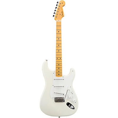 Fender Custom Shop Jimmie Vaughan Signature Stratocaster Electric Guitar Aged Olympic White for sale