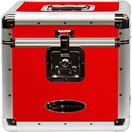 Odyssey KLP2RED Stackable 12" LP Vinyl Record Case, Red