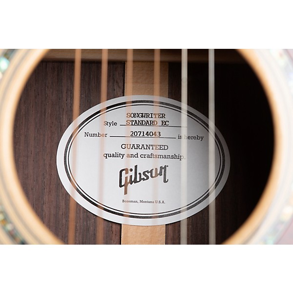 Gibson Songwriter Standard EC Rosewood Acoustic-Electric Guitar Antique Natural