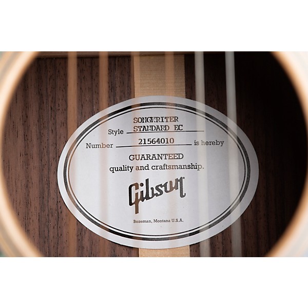 Gibson Songwriter Standard EC Rosewood Acoustic-Electric Guitar Antique Natural