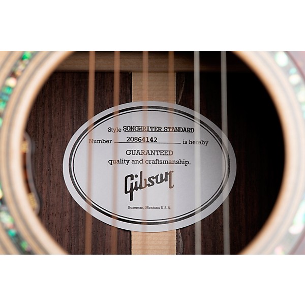 Gibson Songwriter Standard Acoustic-Electric Guitar Antique Natural