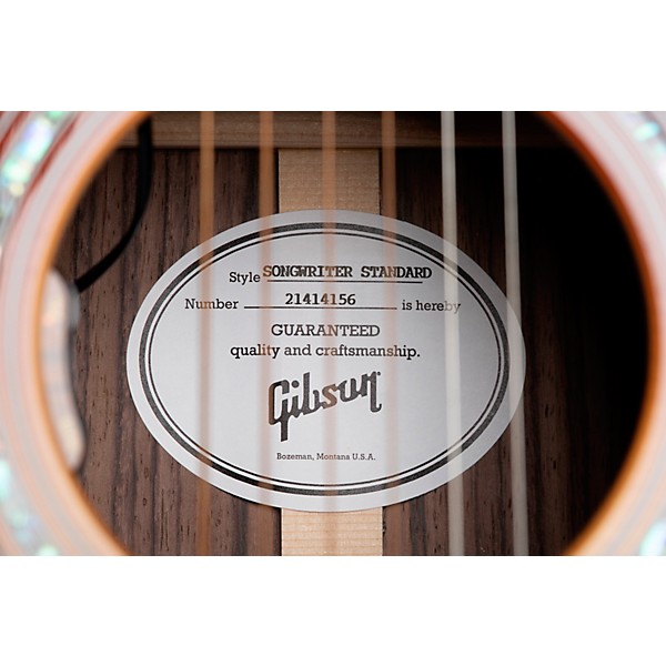 Gibson Songwriter Standard Acoustic-Electric Guitar Rosewood Burst