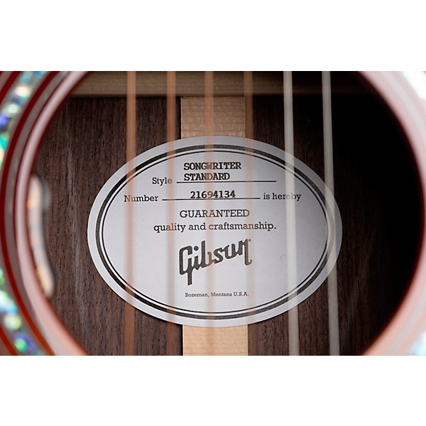 Gibson Songwriter Standard Acoustic-Electric Guitar Rosewood Burst