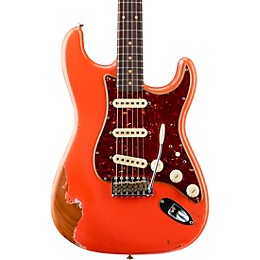 Fender Custom Shop 1960 Roasted Heavy Relic Stratocaster Electric Guitar Faded Aged Fiesta Red