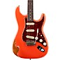 Fender Custom Shop 1960 Roasted Heavy Relic Stratocaster Electric Guitar Faded Aged Fiesta Red thumbnail