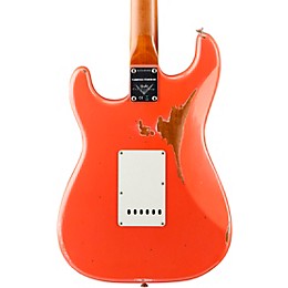 Fender Custom Shop 1960 Roasted Heavy Relic Stratocaster Electric Guitar Faded Aged Fiesta Red