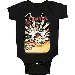 Fender Baby Amp Bodysuit 18-24M Black