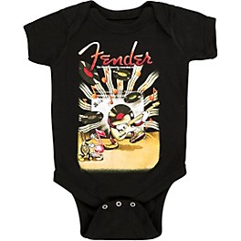 Fender Baby Amp Bodysuit 18-24M Black