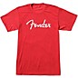Fender Spaghetti Logo T-Shirt Large Heather Red thumbnail