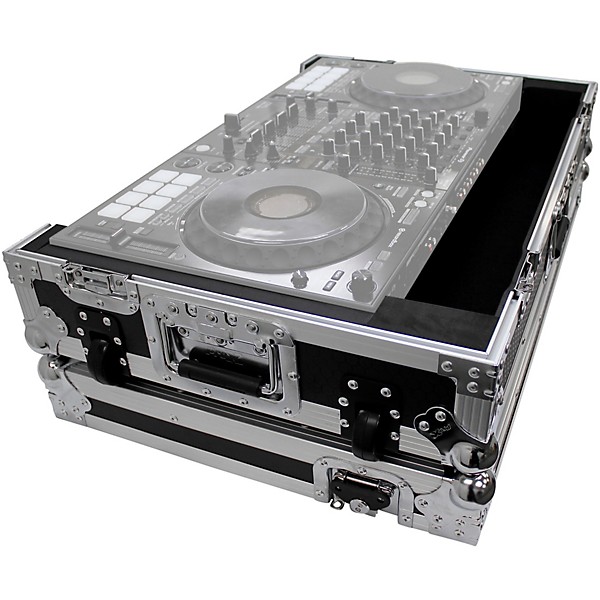 Open Box ProX XS-DDJ1000WBL Black ATA Flight Case for Pioneer DDJ-1000 DJ Controller Level 1