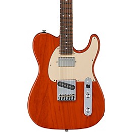 G&L Fullerton Deluxe ASAT Classic Bluesboy Electric Guitar Caribbean Rosewood Fingerboard Clear Orange