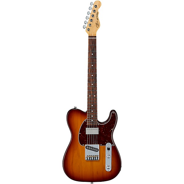 G&L Fullerton Deluxe ASAT Classic Bluesboy Electric Guitar Caribbean Rosewood Fingerboard Old School Tobacco