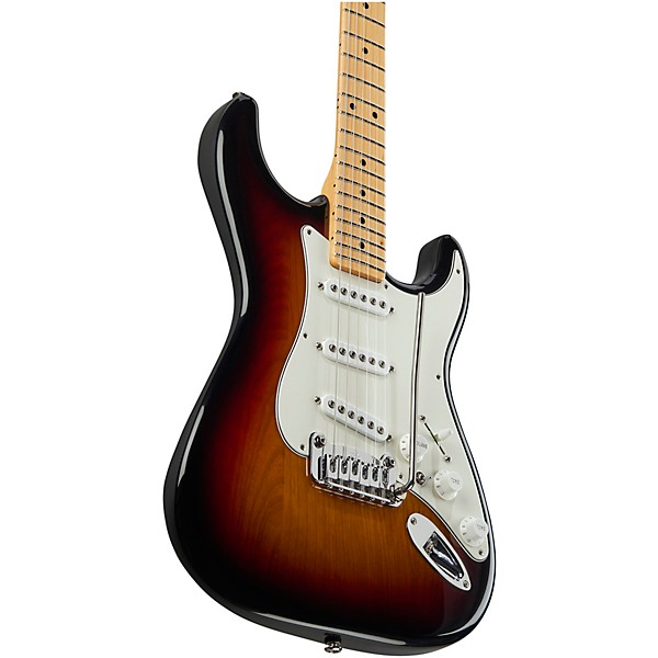 G&L Fullerton Deluxe S-500 Maple Fingerboard Electric Guitar 3-Tone Sunburst