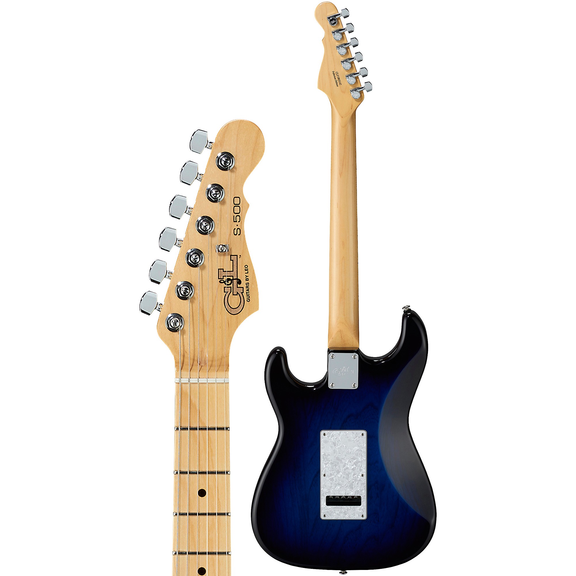 Open Box G&L Fullerton Deluxe S-500 Maple Fingerboard Electric