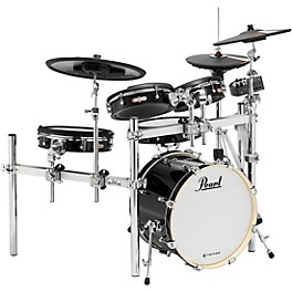 Pearl e/MERGE e/HYBRID Electronic Drum Set Powered by KORG Jet Black