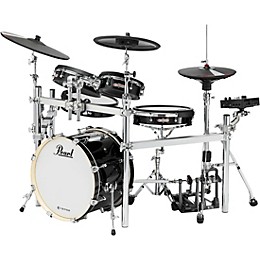 Pearl e/MERGE e/HYBRID Electronic Drum Set Powered by KORG Jet Black