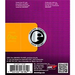 Elixir Phosphor Bronze Acoustic Guitar Strings with NANOWEB Coating, HD Light (.013-.053) 2-Pack