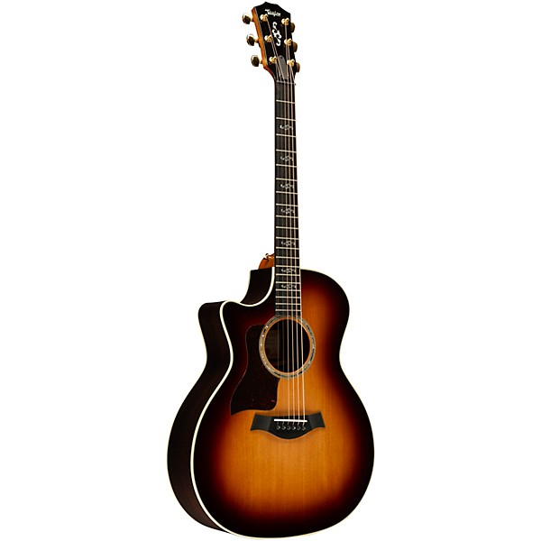 Taylor 414ce V-Class Special Edition Grand Auditorium Left-Handed Acoustic-Electric Guitar Shaded Edge Burst
