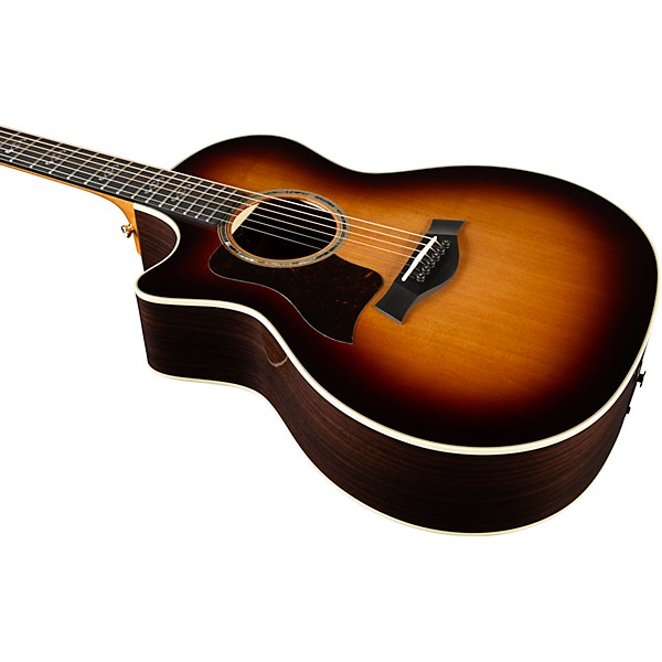 Taylor 414ce V-Class Special Edition Grand Auditorium Left-Handed Acoustic-Electric Guitar Shaded Edge Burst