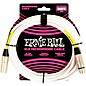 Ernie Ball XLR Microphone Cable 20 ft. White thumbnail