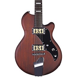 Open Box Supro Westbury SS Mahogany Baritone Electric Guitar Level 1 Natural Matte