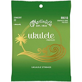 Martin Polygut Premium Ukulele Strings Tenor Martin Polygut Premium Ukulele Strings Concert