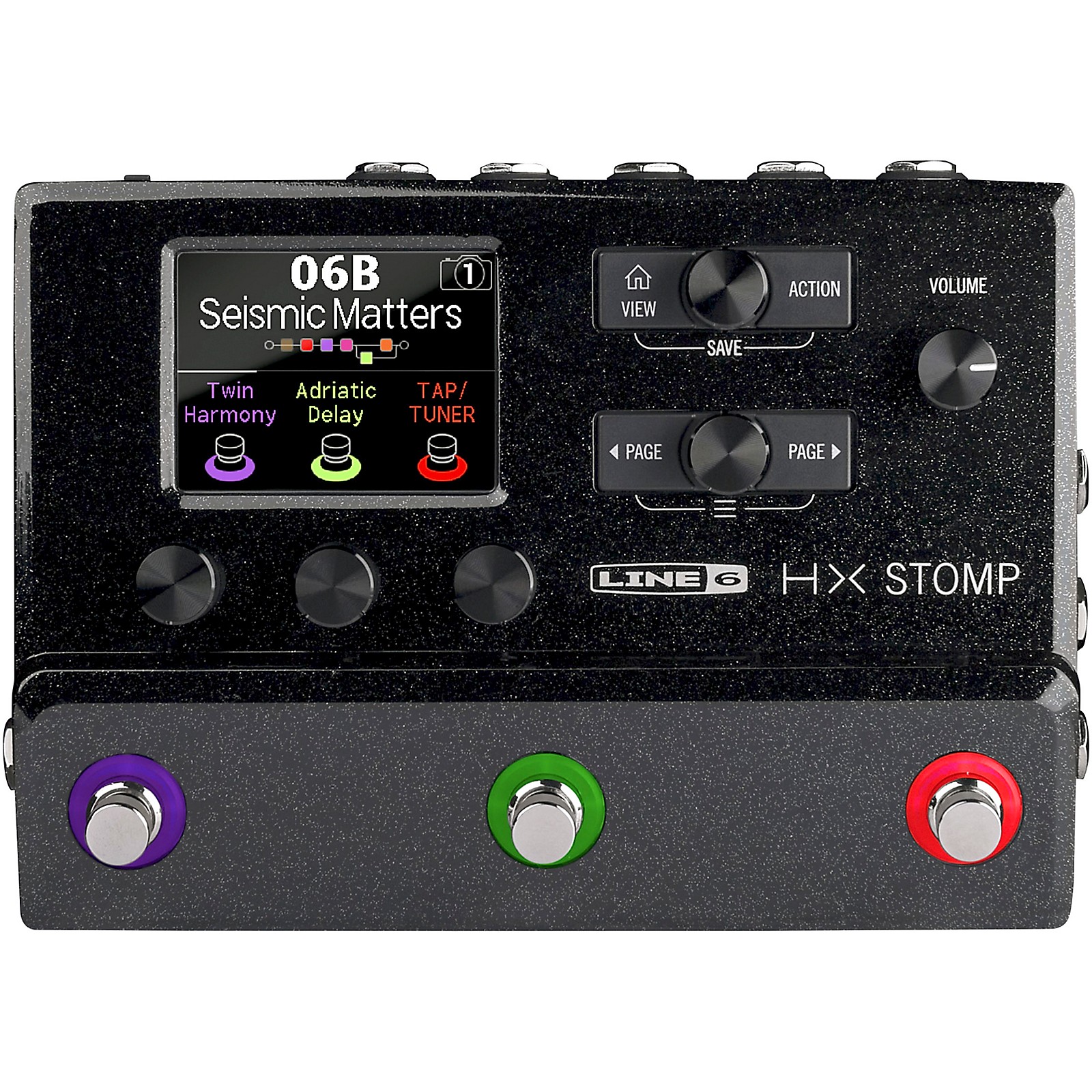 Line 6 HX Stomp Limited-Edition Multi-Effects Pedal Purple