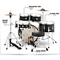 Open Box Pearl Roadshow Jr. Drum Set with Hardware and Cymbals Level 1 Jet Black