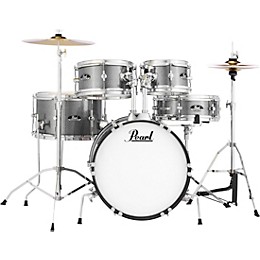 Open Box Pearl Roadshow Jr. Drum Set with Hardware and Cymbals Level 1 Grindstone Sparkle