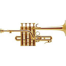 Schilke P5-4MA Traditional Custom MA Series Bb/A Piccolo Trumpet Gold Plated