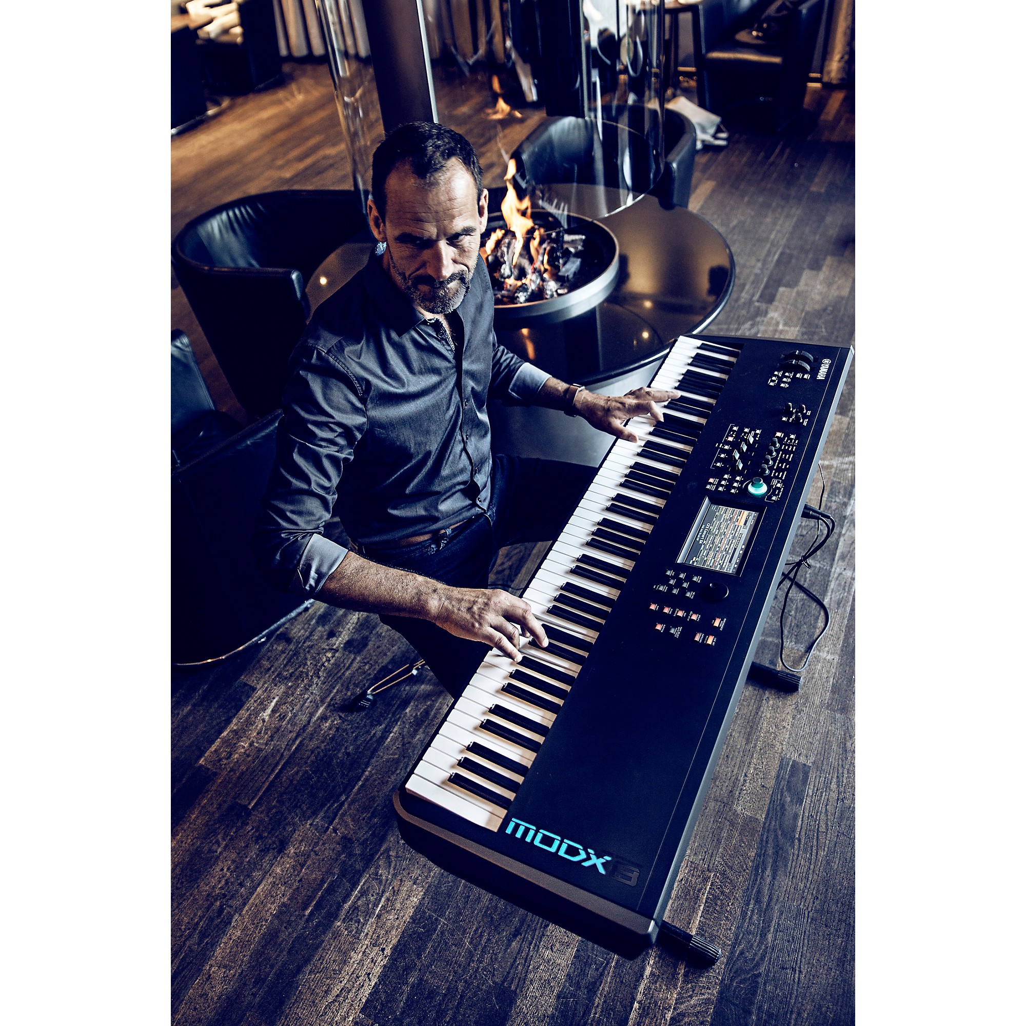 Open Box Yamaha MODX8 88-Key Synthesizer 190839921338