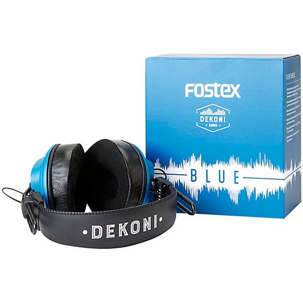 Dekoni Audio Blue - Fostex/Dekoni Audiophile HiFi Planar Magnetic Headphone