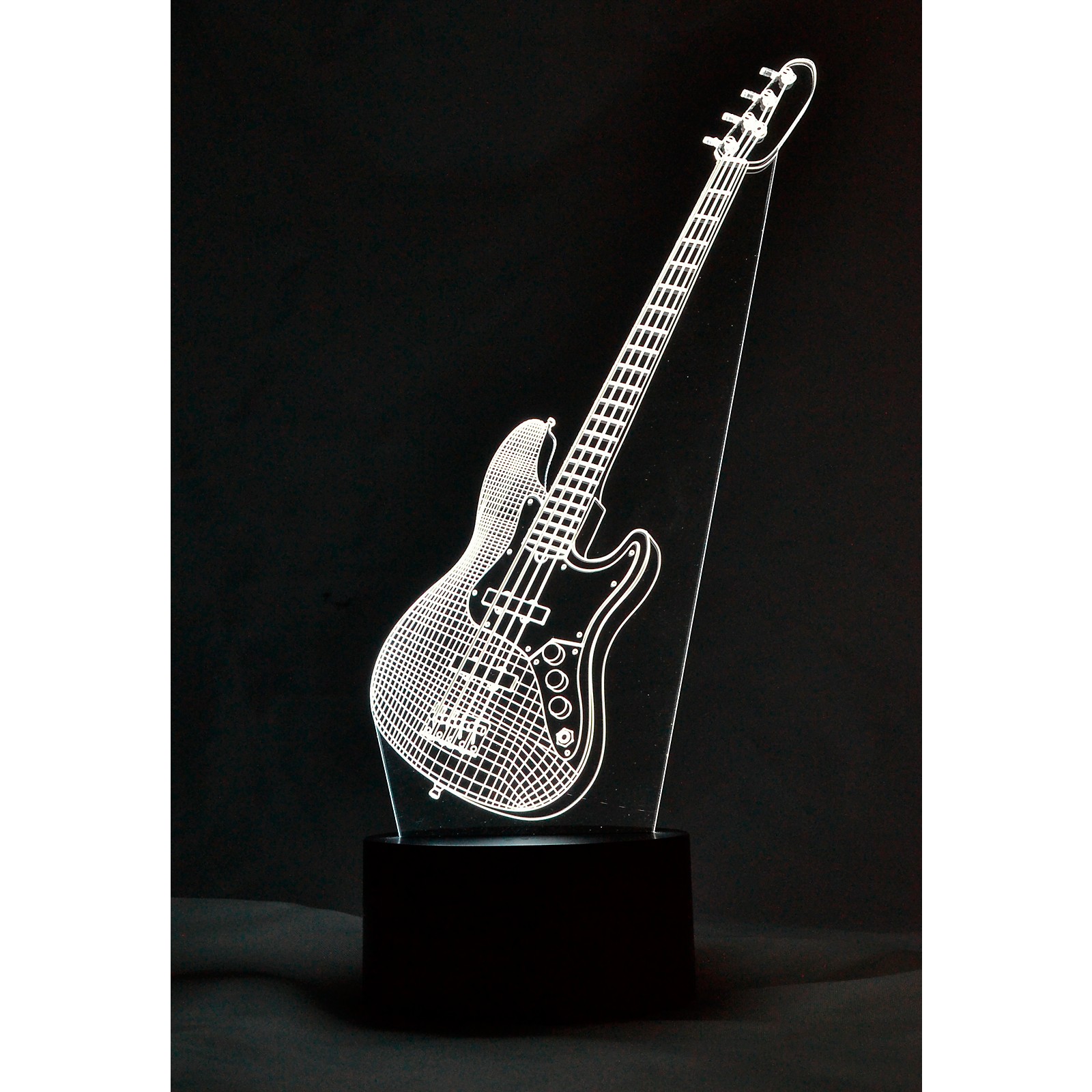 3d guitar lamp