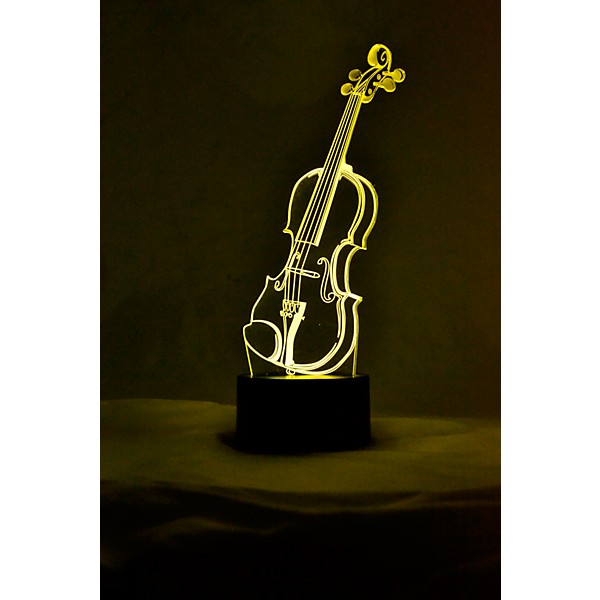 AIM Violin 3D LED Lamp Optical Illusion Light