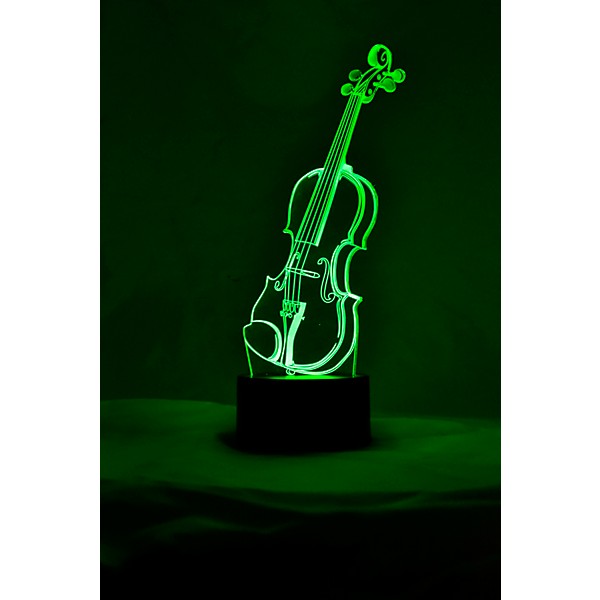AIM Violin 3D LED Lamp Optical Illusion Light