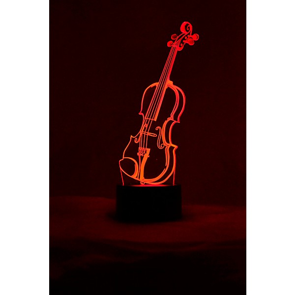 AIM Violin 3D LED Lamp Optical Illusion Light